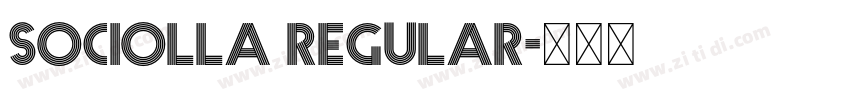 Sociolla Regular字体转换